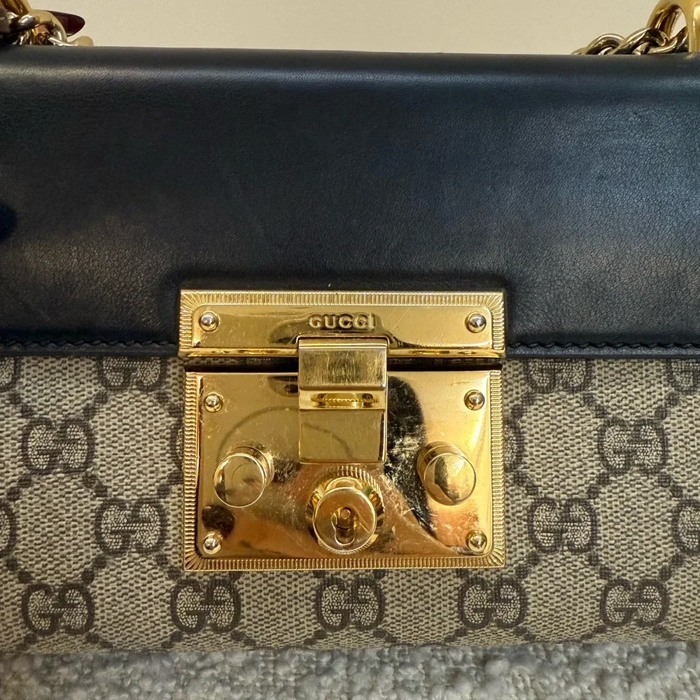 Gucci Padlock Small Supreme Shoulder Bag - Picture 3 of 7